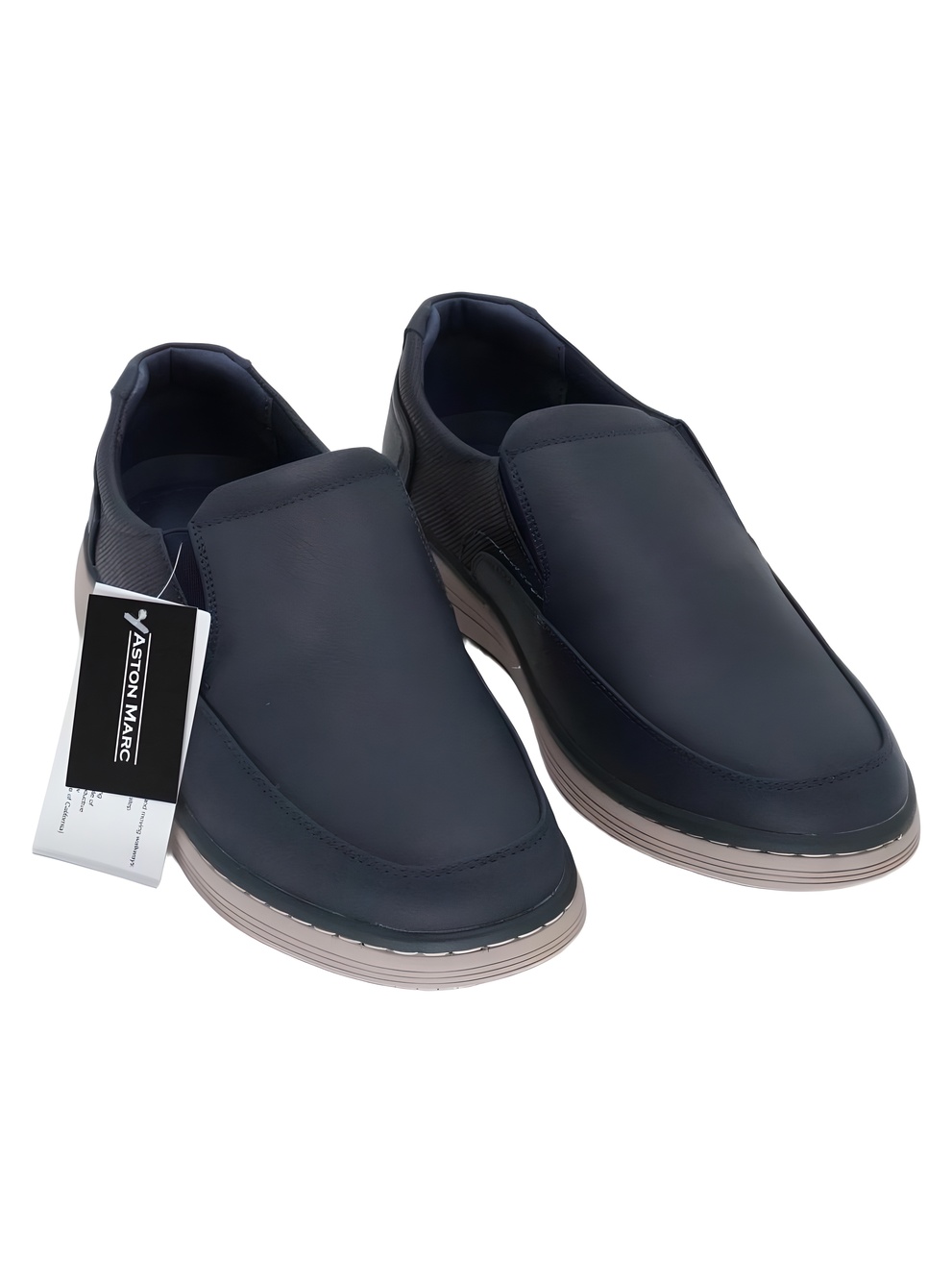 Aston Marc Galt Casual Slip On Loafer Sneakers Navy Size 8.5M